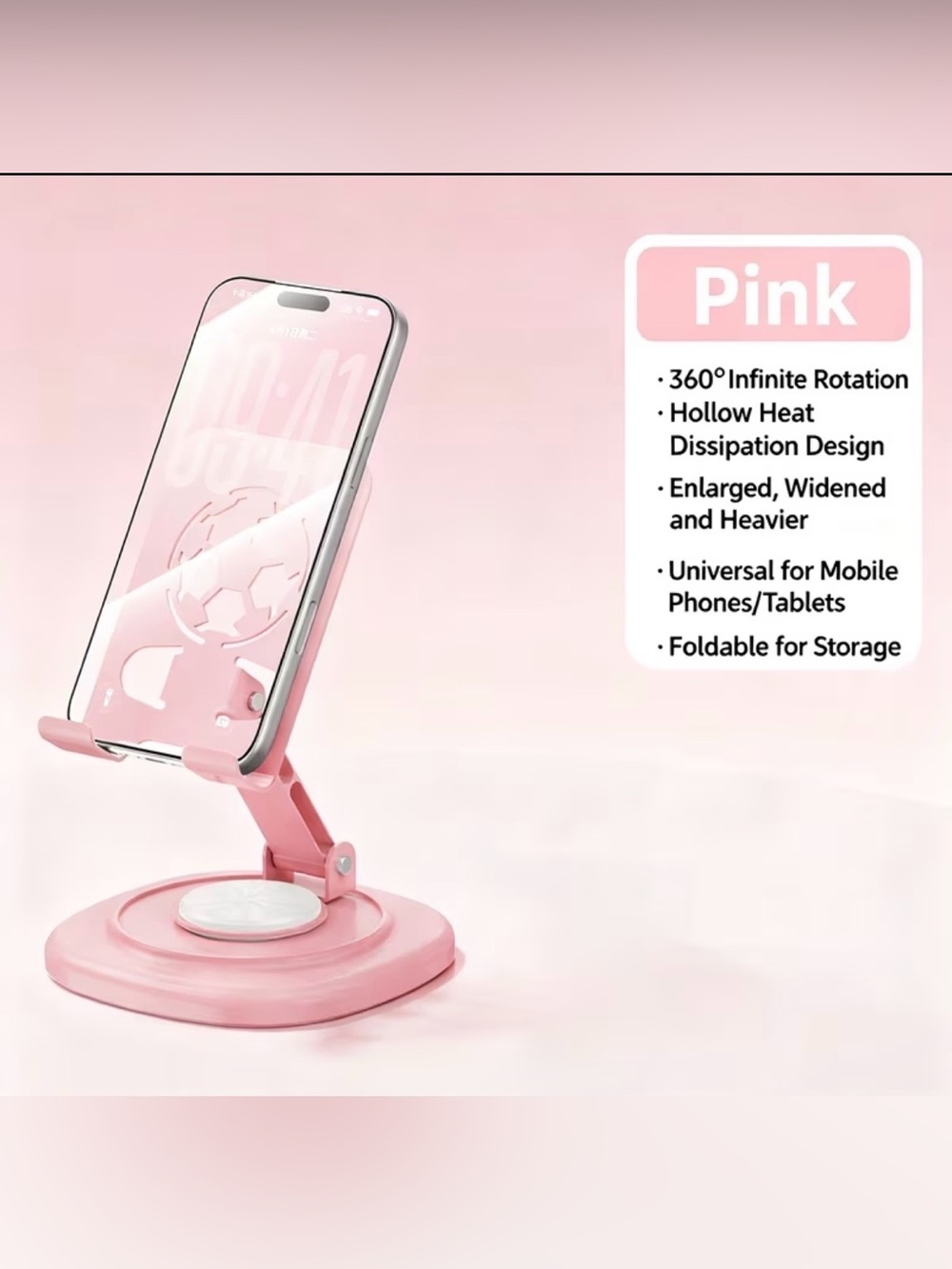 Adjustable Foldable Phone Stand - Picture 3 of 9